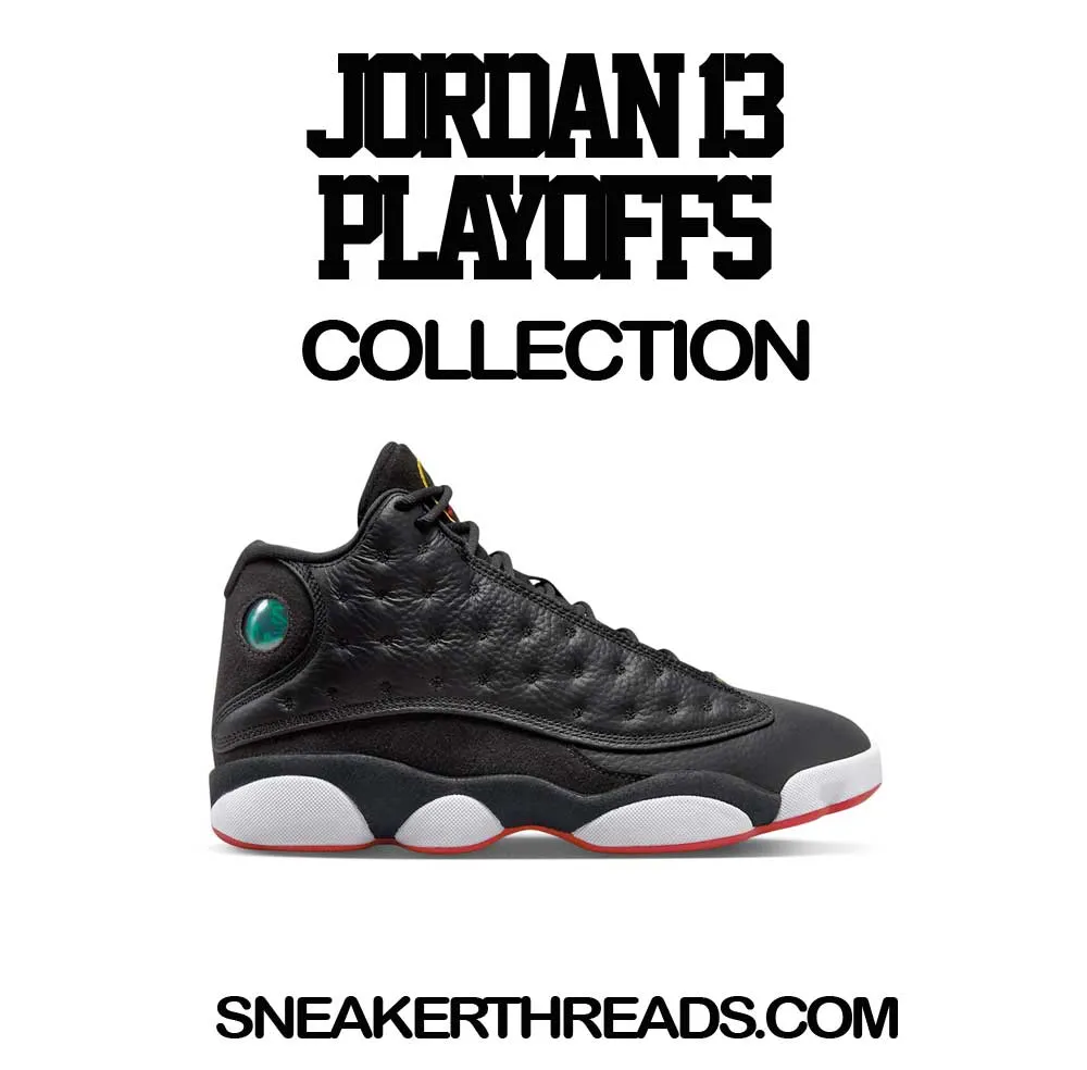 Retro 13 Playoff Shirt - Nineties - Black