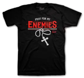 Retro 14 Quilted Shirt - Enemies - Black