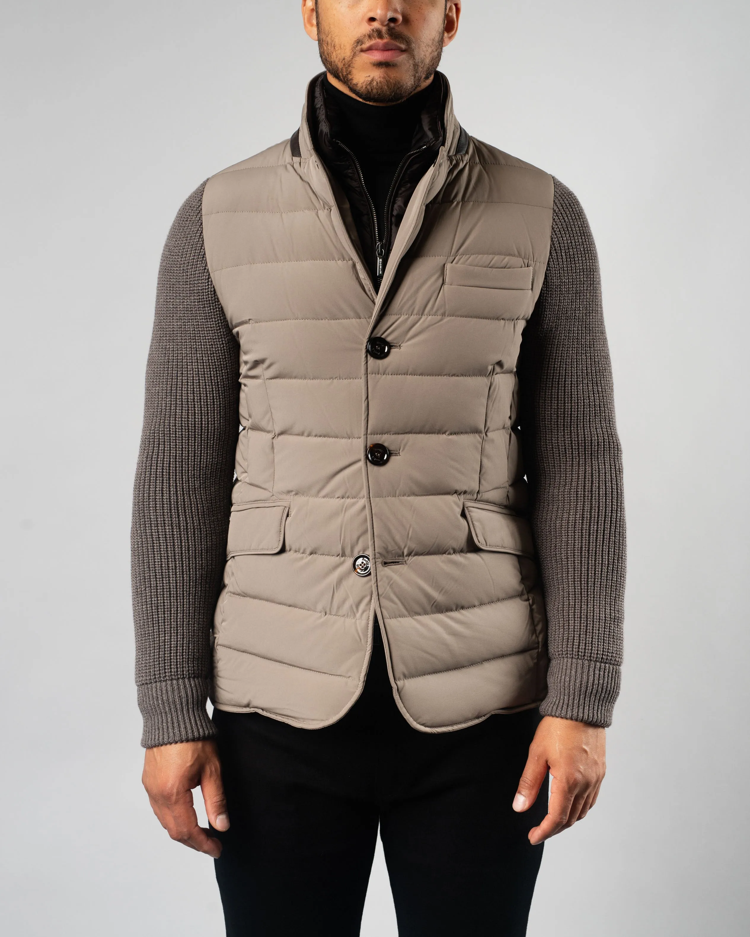 Rogers Quilted Down Jacket