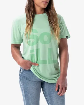 Seafoam So iLL Stacked Logo Tee