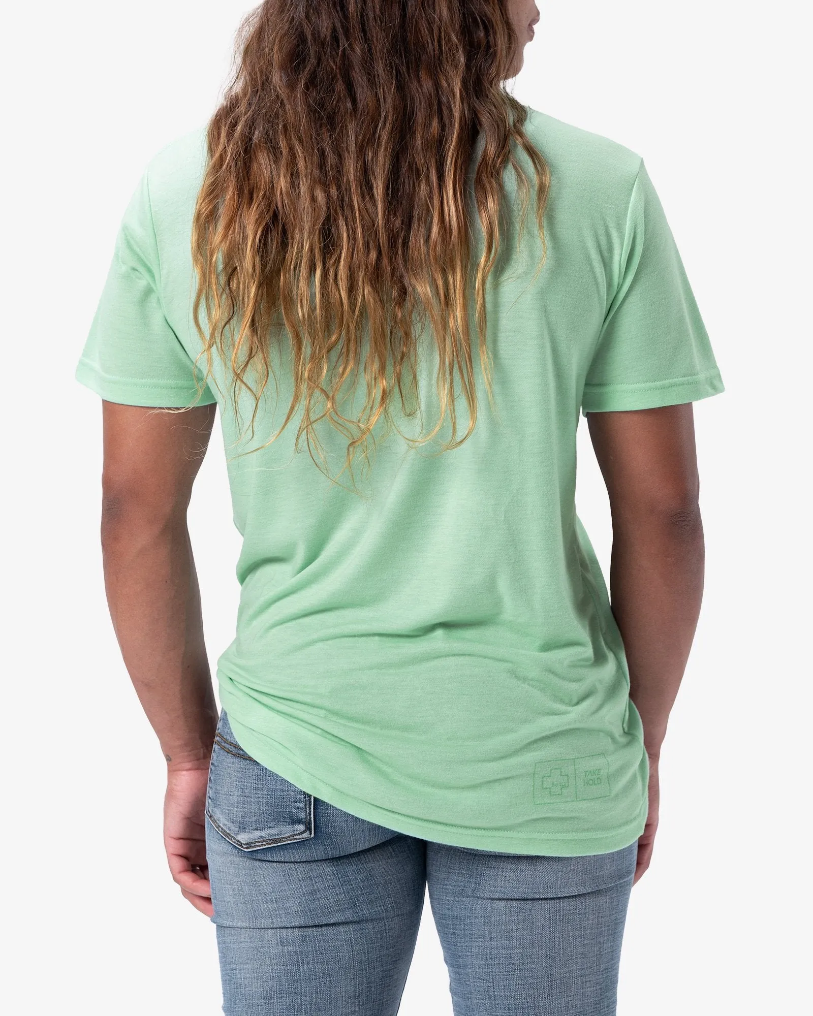 Seafoam So iLL Stacked Logo Tee