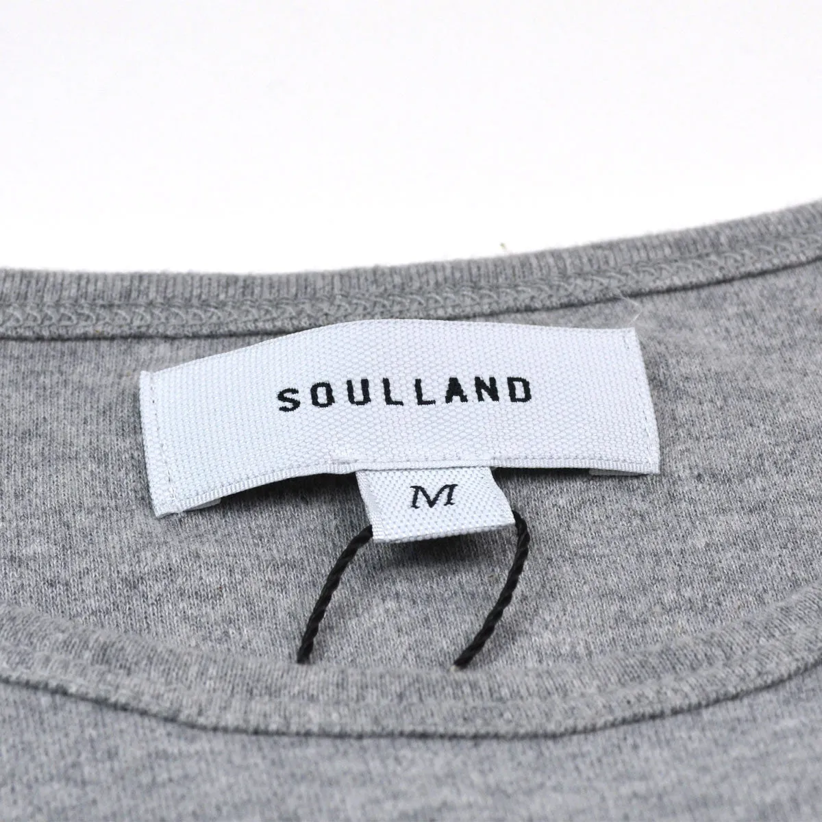 Soulland - Forever Pocket T-shirt - Grey Melange