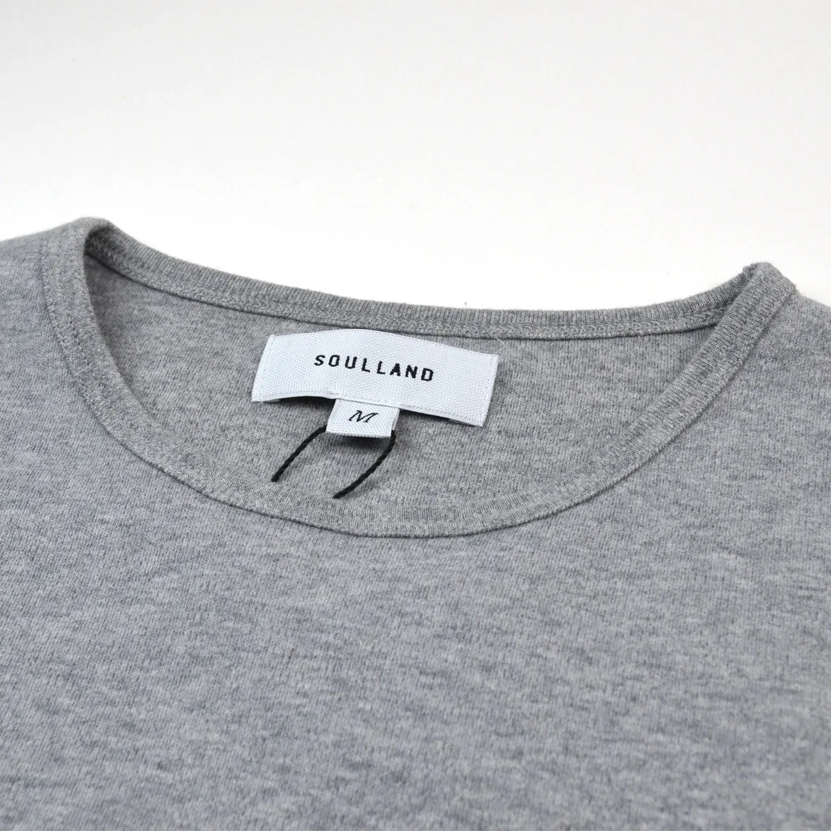 Soulland - Forever Pocket T-shirt - Grey Melange