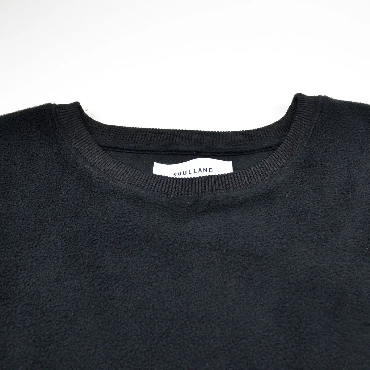 Soulland - Madel Polar Fleece T-shirt - Black