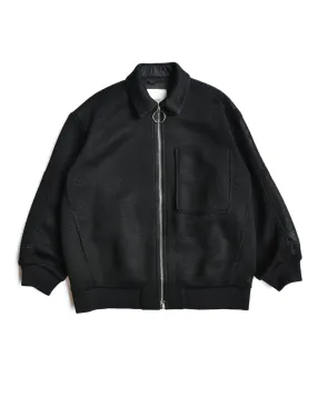 T-Coat Black Honeycomb Mesh Jacket