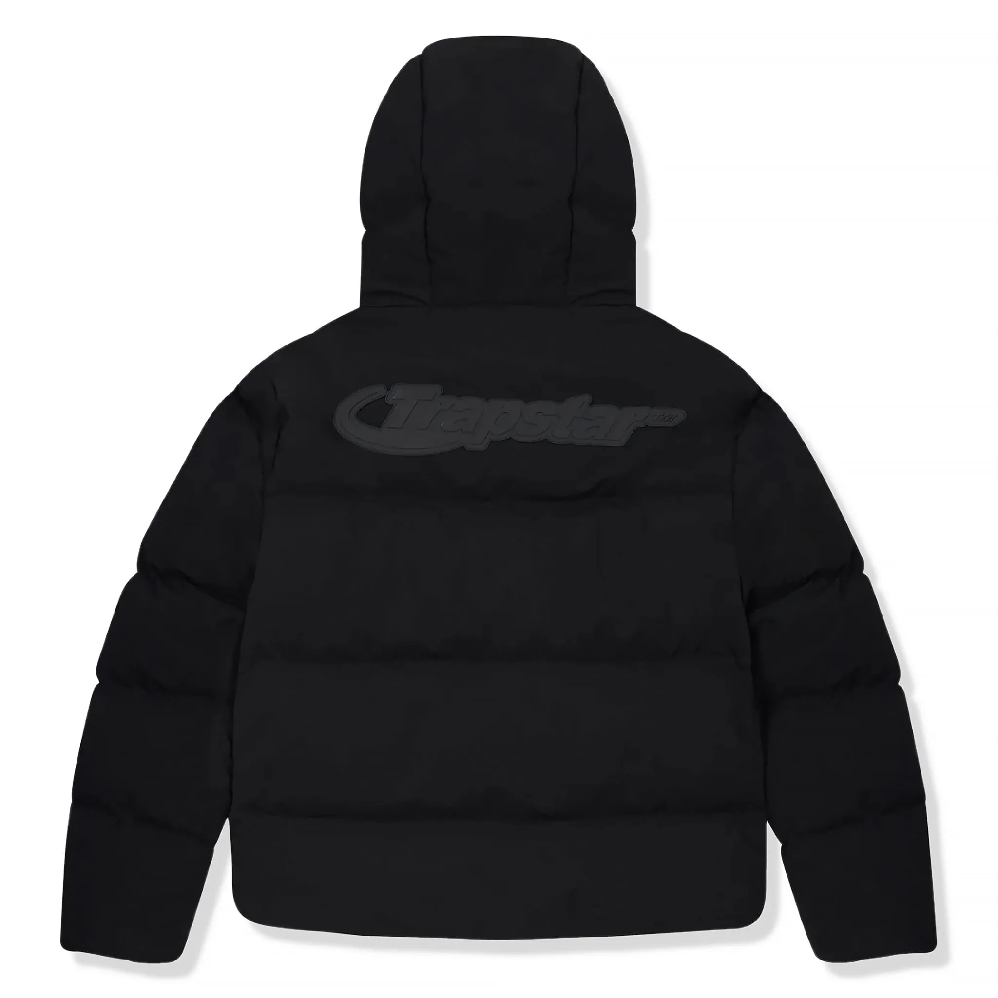 Trapstar Hyperdrive Technical Hooded Blackout Edition Puffer Jacket