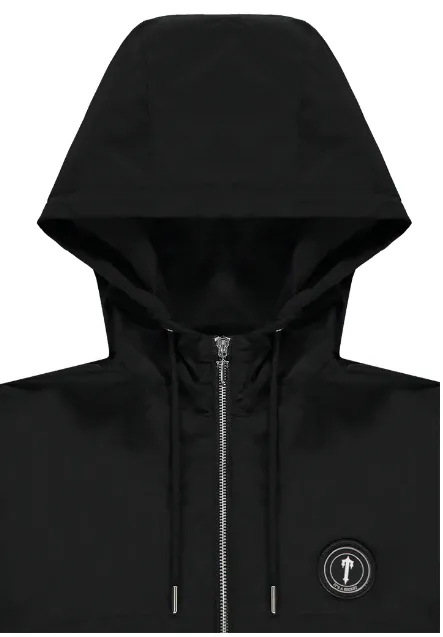 TRAPSTAR IRONGATE T WINDBREAKER - BLACK