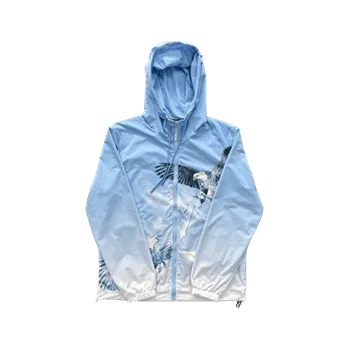 TRAPSTAR IRONGATE T WINDBREAKER - BLUE EAGLE