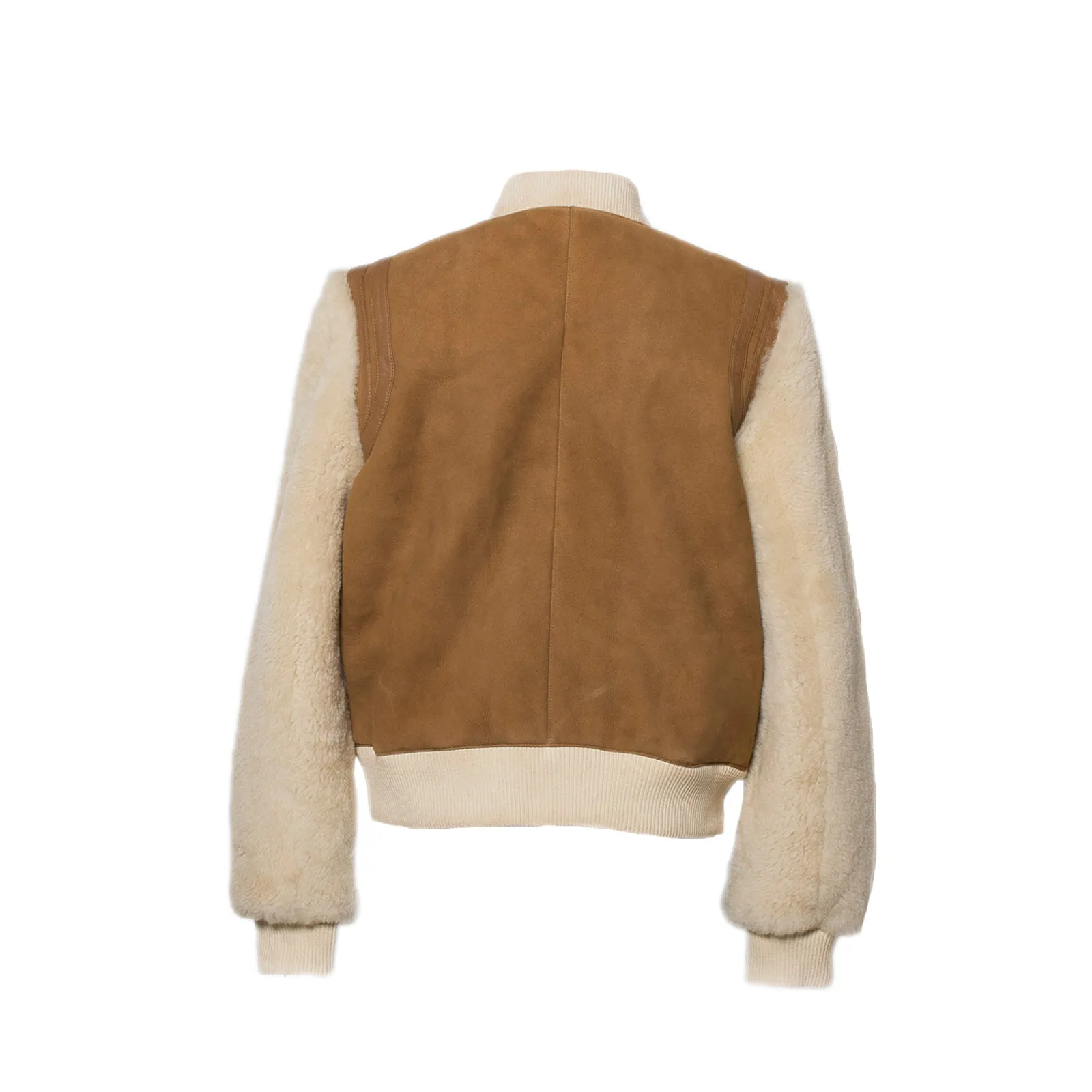 Womens UGG Chestnut Shearling Bomber Jacket - Cozy & Stylish Outerwear