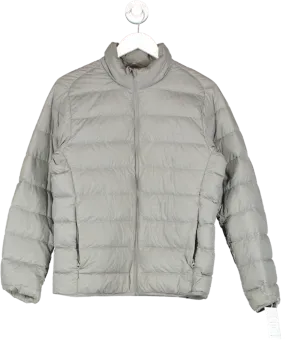 Uniqlo Grey Ultra Light Down Jacket UK S