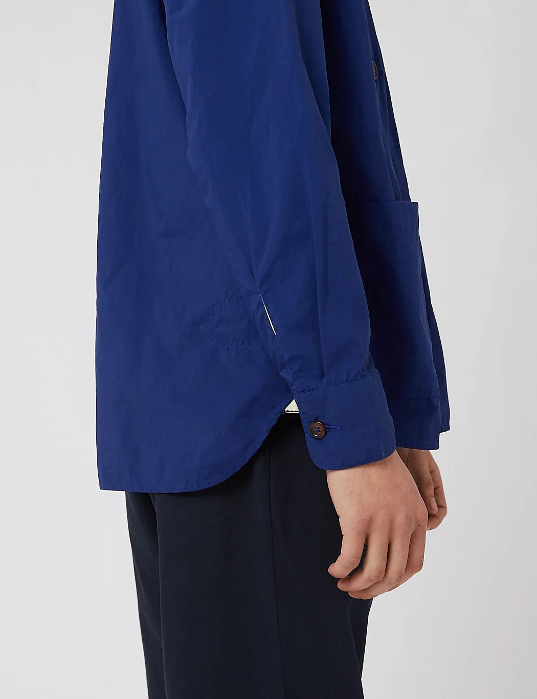 Universal Works Travail Shirt (Recycled Nylon) - Blue