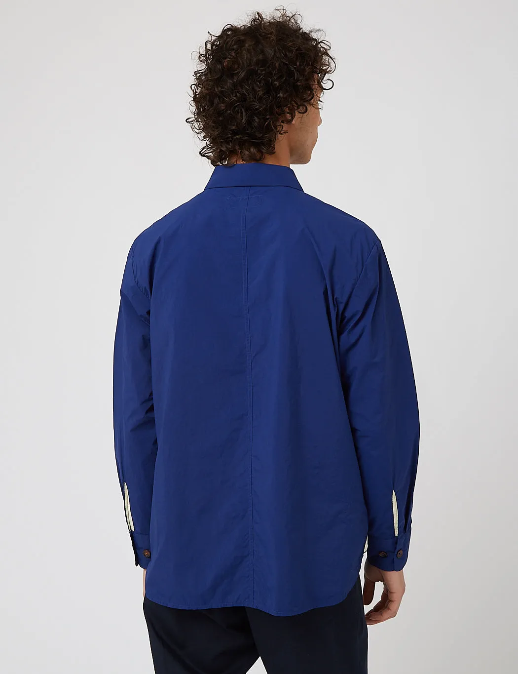 Universal Works Travail Shirt (Recycled Nylon) - Blue