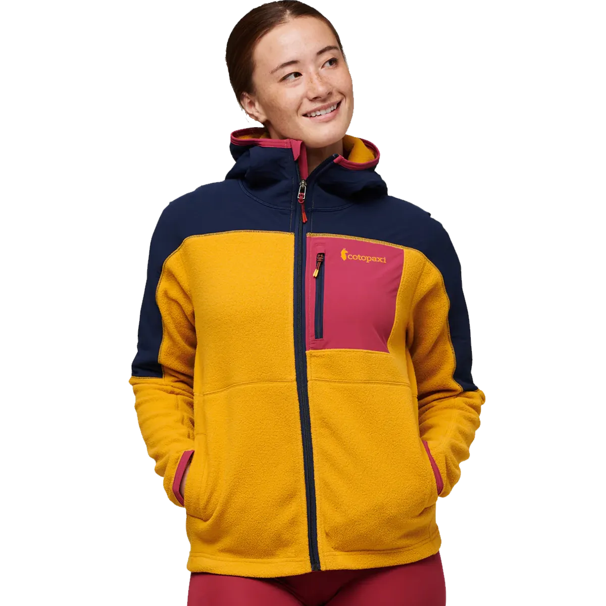 Women's Abrazo Hooded Full Zip Fleece Jacket