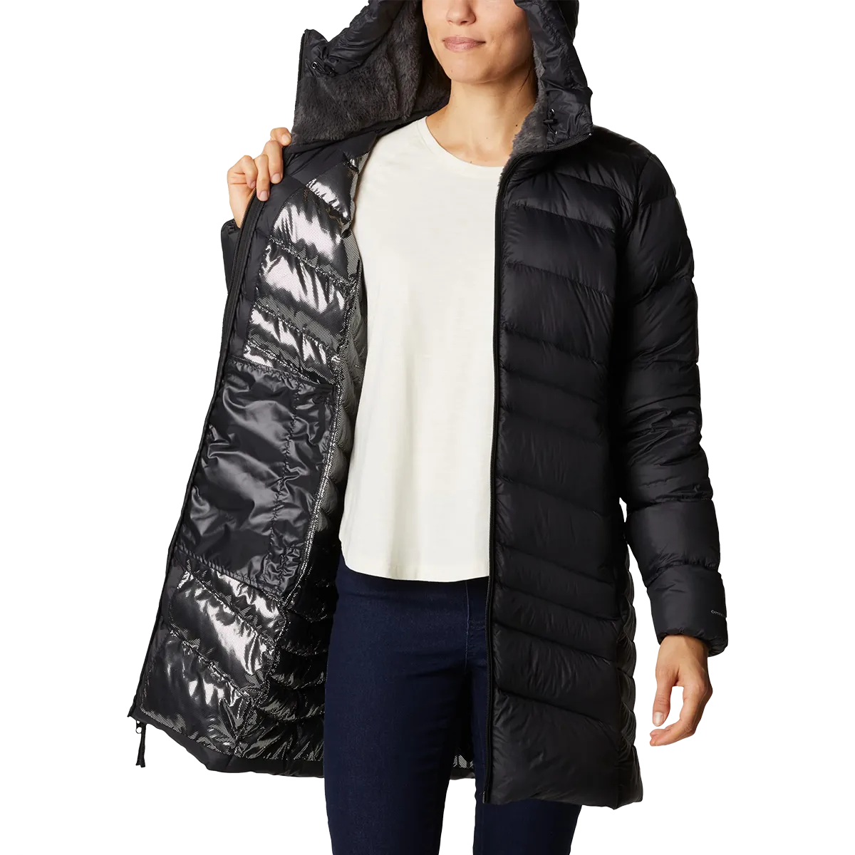 Women's Autumn Park Down Mid Jacket