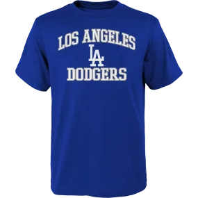 Youth Dodgers Heart and Soul Short Sleeve Tee