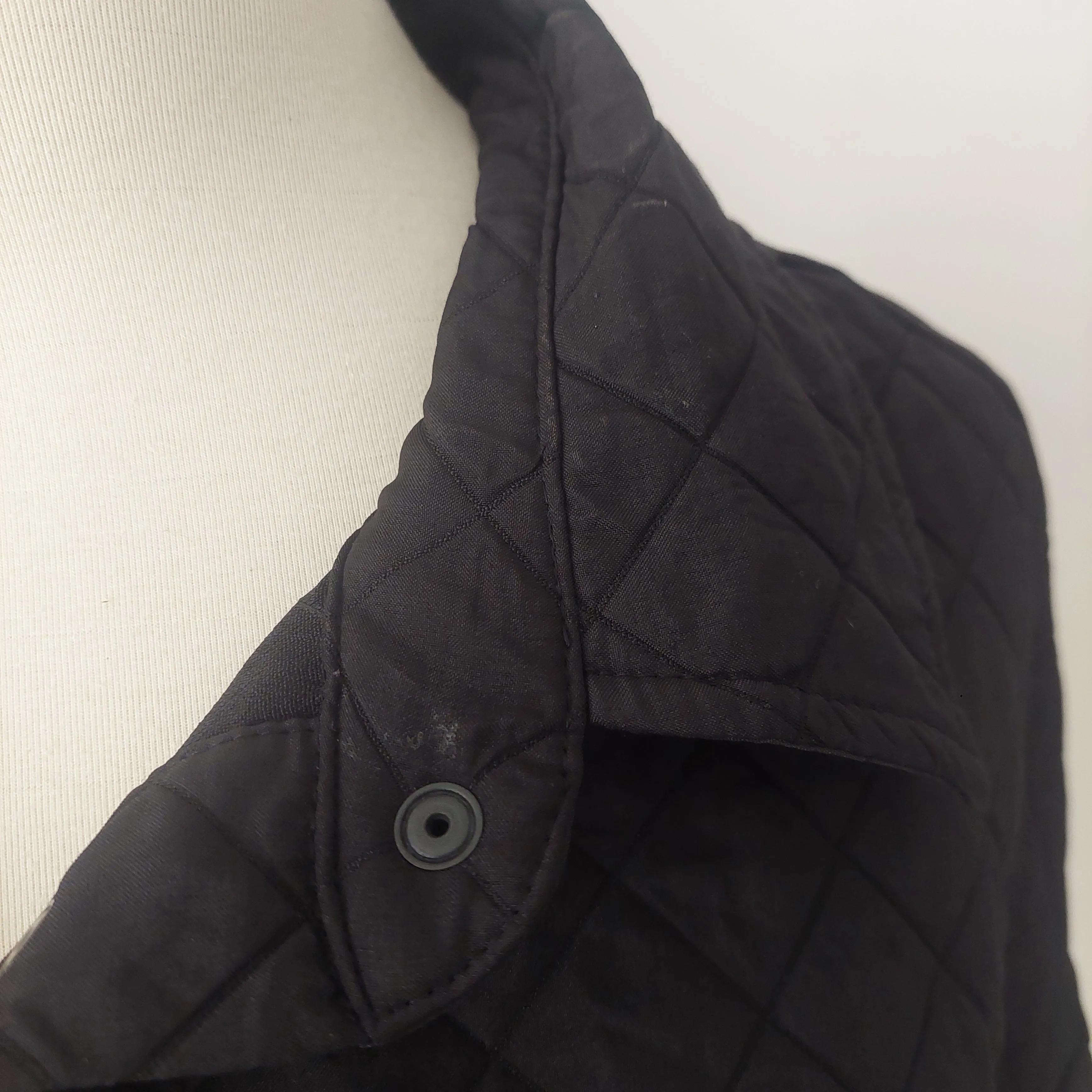 ZARA Dark Grey Quilted Jacket | Gently used |