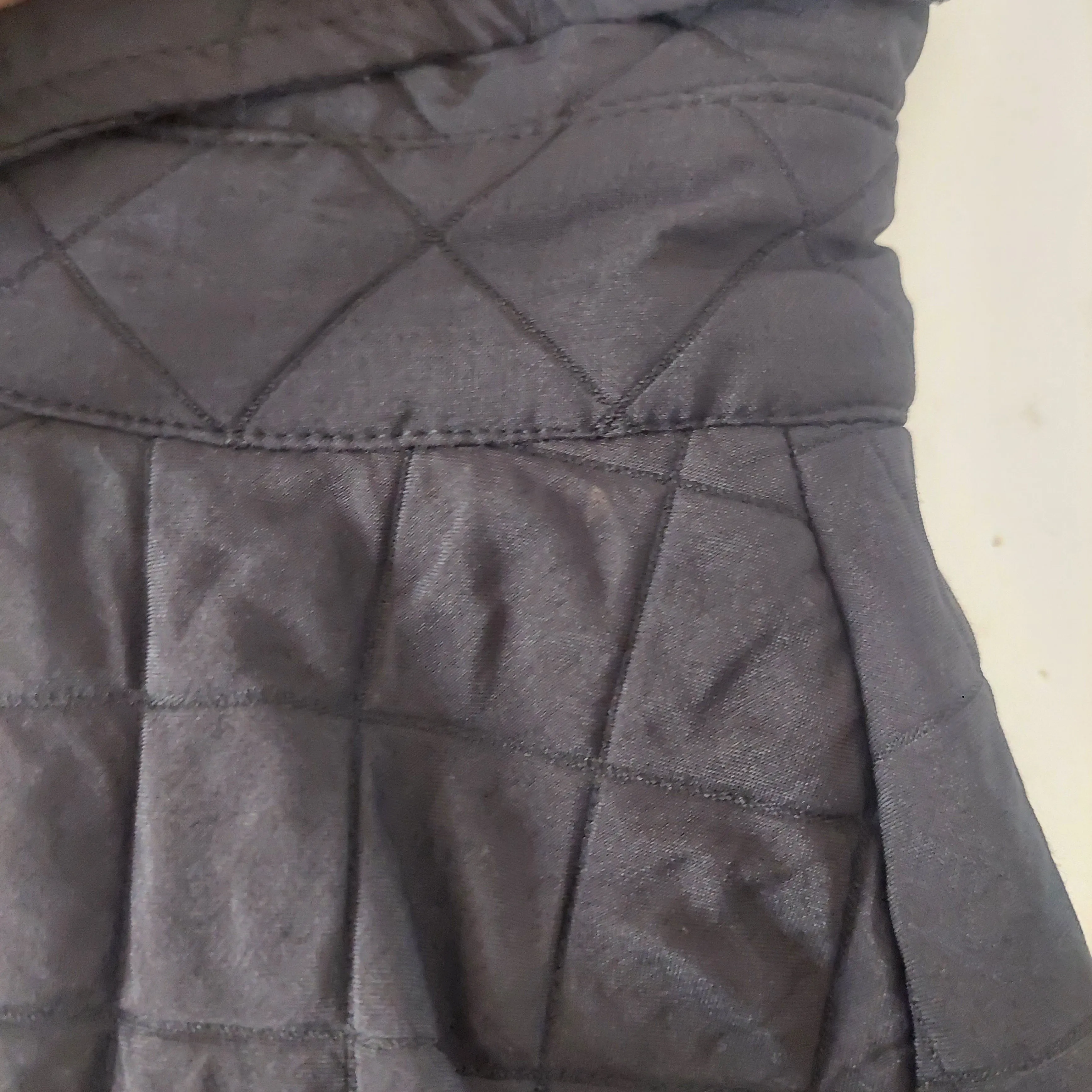 ZARA Dark Grey Quilted Jacket | Gently used |